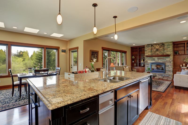 Kitchen with Granite Countertops